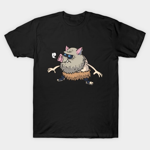 Feral inosuku meme T-Shirt by SpicyCookiie